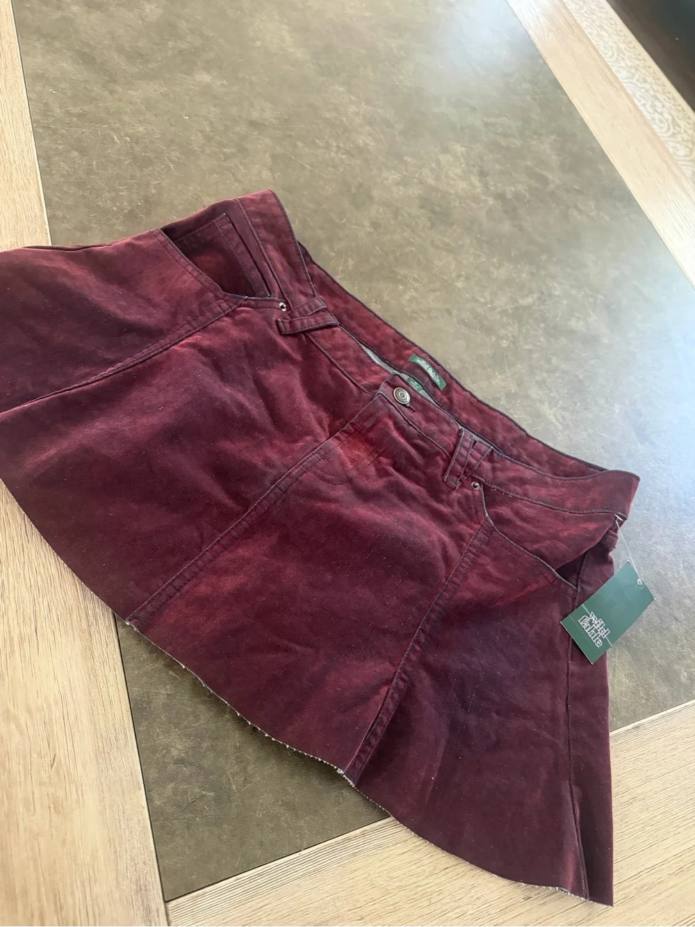 wild fable flared pleated